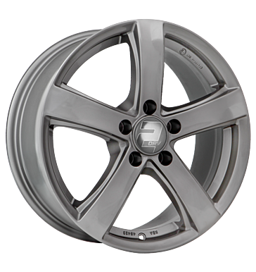 2DRV 2DRV WH24 daytona grau 6.5 × 16.0