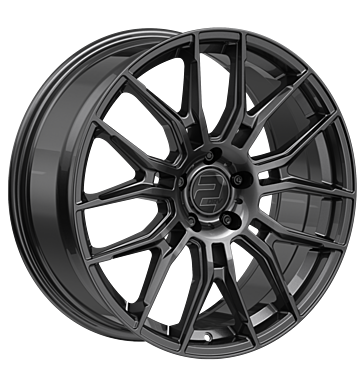 2DRV 2DRV WH42 dark gunmetal lackiert 8.5 × 20.0