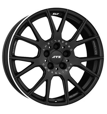 EAN 4047724026639, ATS CROSSLIGHT RACING BLACK RIM-POLISHED, 10x19 ET:30 ML:75.1