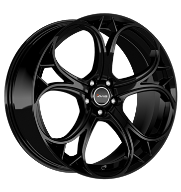 EAN 1000000448474, AVUS AC-520 BLACK, 9x19 ET:44.5 5/110.00 ML:65.1
