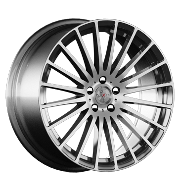 EAN 4052894115137, AXXION AX5 DAYTONA GRAU HOCHGLANZPOLIERT, 8x18 ET:45 5/112 ML:72.6