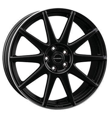 EAN 4051665060423, BORBET GTX BLACK MATT RIM SILVER, 8x19 ET:40 ML:66.5