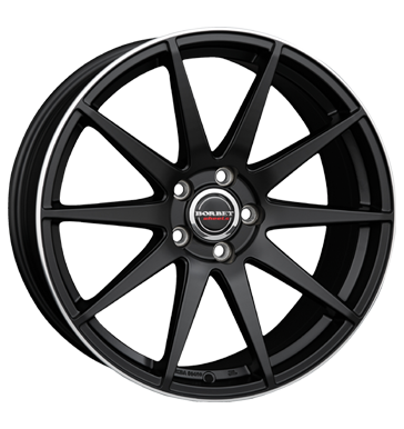 EAN 4051665038781, BORBET GTX BLACK RIM POLISHED MATT, 8.5x20 ET:24 ML:66.5