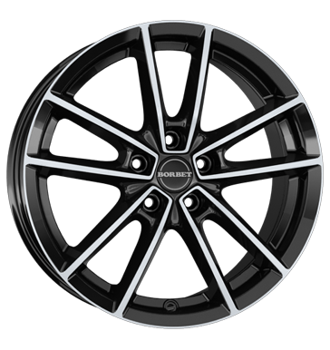 EAN 4051665051216, BORBET W BLACK POLISHED GLOSSY, 8x18 ET:48 ML:57.1