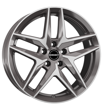 EAN 4051665049114, BORBET Z MISTRAL ANTHRACITE GLOSSY POLISHED, 8x18 ET:29 ML:66.5