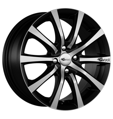 EAN 4250145471319, BROCK B21 SCHWARZ MATT FRONTPOLIERT, 8x18 ET:35 ML:63.4