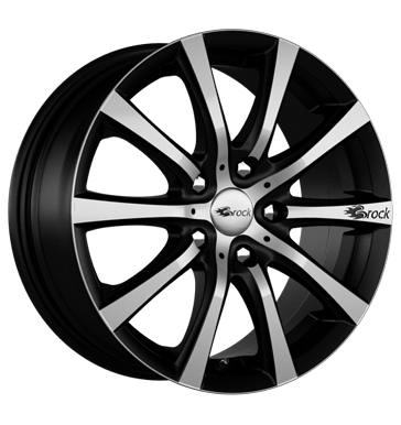 EAN 4250145471401, BROCK B21 SCHWARZ MATT FRONTPOLIERT, 8x18 ET:35 ML:65.1