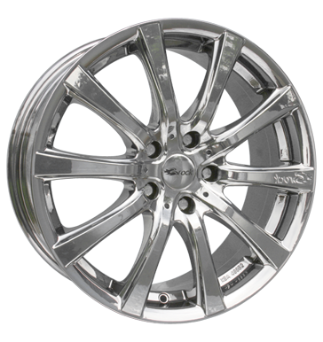 EAN 4250145471807, BROCK B21 SLC CHROM, 9x20 ET:52 ML:65.1