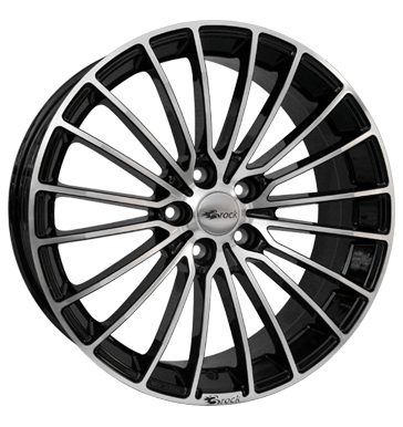 EAN 4250145497517, BROCK B24 BLACK FRONT POLISHED, 7.5x16 ET:45 ML:72.6
