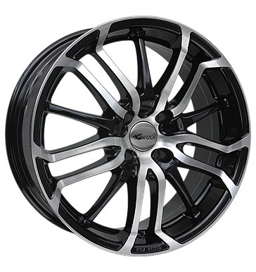EAN 4250145451922, BROCK B26 BLACK FRONT POLISHED, 7.5x17 ET:35 ML:63.4