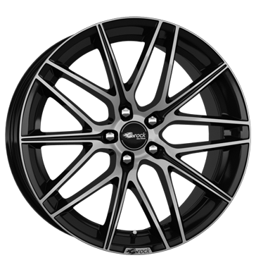 EAN 4250145411926, BROCK B34 BLACK FRONT POLISHED, 7.5x17 ET:38 ML:63.4