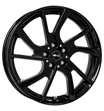 EAN 4250996344510, BROCK EB1 SCHWARZ GLANZ, 5x19 ET:28 ML:66.7