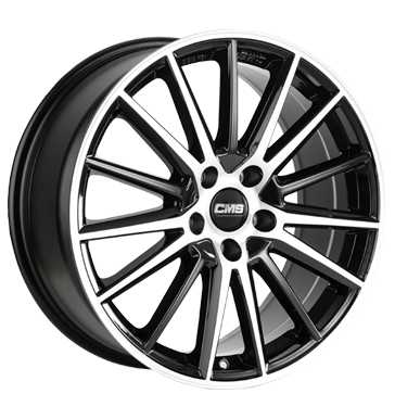 EAN 4250314127016, CMS C23 DIAMOND BLACK GLOSS, 8x20 ET:43 ML:66.5