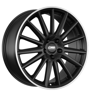 EAN 4250314121021, CMS C23 DIAMOND RIM BLACK, 8x18 ET:46 ML:67.2