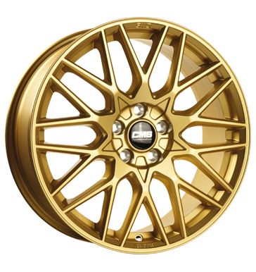 EAN 4250314124015, CMS C25 COMPLETE GOLD GLOSS, 7x17 ET:40 ML:66.5
