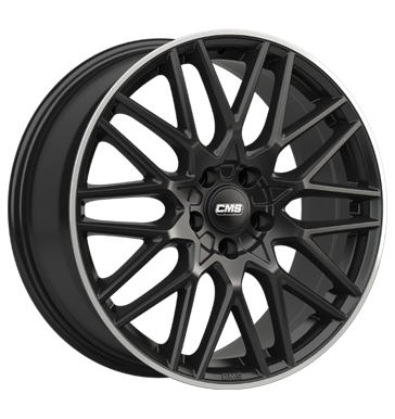 EAN 4250314122288, CMS C25 DIAMOND RIM BLACK, 8x19 ET:40 5/114.3 ML:67.2