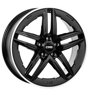 EAN 4250314132317, CMS C29-AERO DIAMOND RIM BLACK, 8.5x18 ET:56 ML:66.5