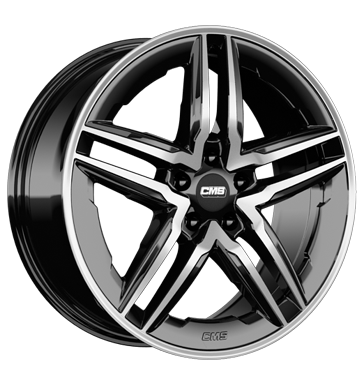 EAN 4250314132287, CMS C29-AERO DIAMOND BLACK GLOSS, 8.5x18 ET:44 ML:66.5