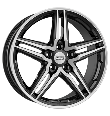 EAN 4250314126361, CMS C29 DIAMOND BLACK GLOSS, 7.5x17 ET:47 ML:66.5