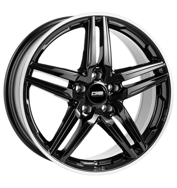 EAN 4250314131648, CMS C29 DIAMOND RIM BLACK, 7.5x17 ET:36 ML:66.5