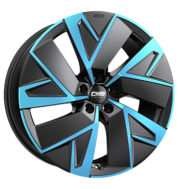 EAN 4250314136780, CMS C32-AERO DIAMOND BLACK BLUE, 7.5x19 ET:50 ML:57.1