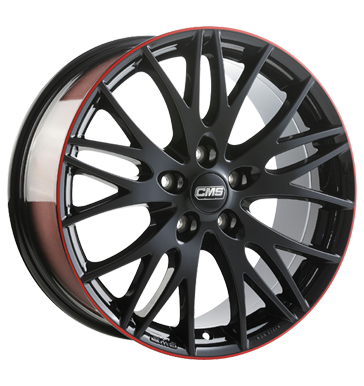 CMS CMS C8 schwarz rot glanz 7.5 × 17.0