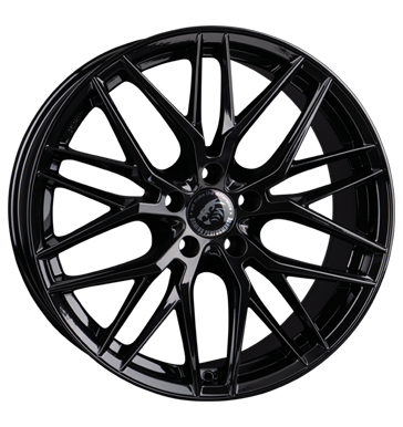 Damina Performance Damina Performance DM08 black painted 8.5 × 19.0