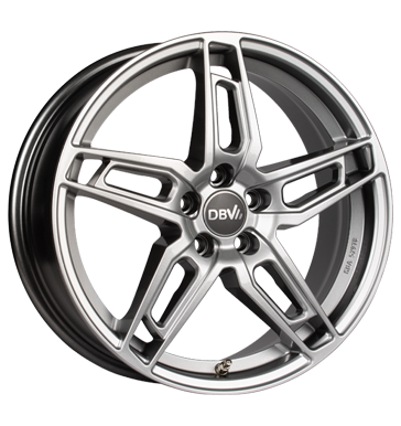 DBV DBV 5DS 005 shadow silber 8.0 × 19.0