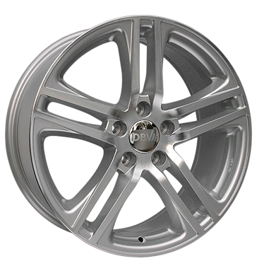 EAN 4032167357969, DBV MAURITIUS METALLIC SILBER FRONTPOLIERT, 8x19 ET:40 5/114.3 ML:74.1