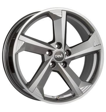 DBV Torino III hyper silber Front poliert