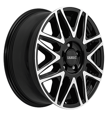 Dezent Dezent KH dark black polished 6.5 × 16.0