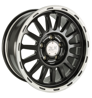Diewe Wheels Diewe Wheels 2LX Nero machined 8.0 × 17.0