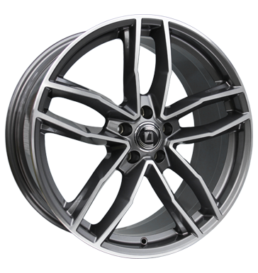 Diewe Wheels Diewe Wheels Alito PlatinS machined 7.5 × 17.0
