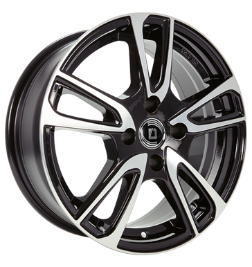 Diewe Wheels Diewe Wheels Astral black diamond 6.5 × 16.0