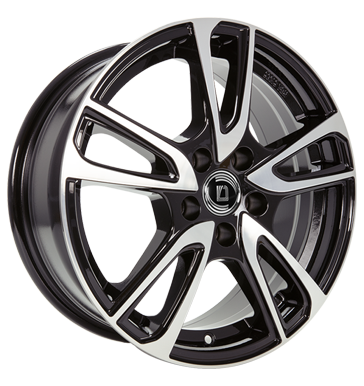 Diewe Wheels Diewe Wheels Astral black diamond 6.5 × 16.0