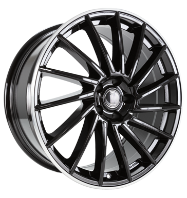 Diewe Wheels Diewe Wheels Briosa NeroS machined lip 8.5 × 19.0