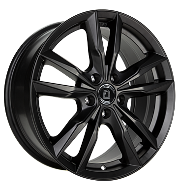 Diewe Wheels Diewe Wheels Fast black matt 7.5 × 17.0