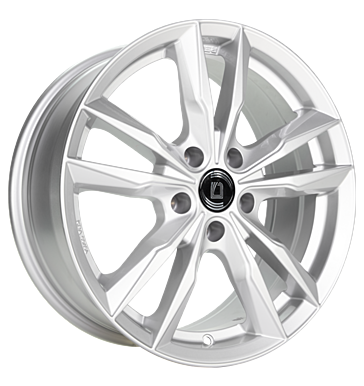 Diewe Wheels Diewe Wheels Fast silver glossy 7.5 × 17.0