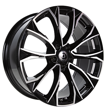 Diewe Wheels Diewe Wheels Century Nero machined 8.5 × 20.0