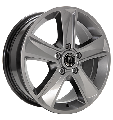 Diewe Wheels Diewe Wheels Mammut 5 Argento silber 7.0 × 16.0