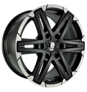 Diewe Wheels Diewe Wheels Grezzo Nero machined 8.5 × 18.0