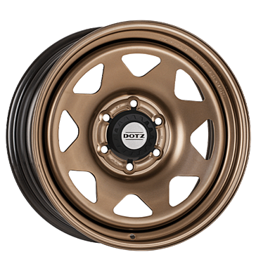 Dotz Dotz Dakar HD bronze bronze matt 7.0 × 17.0