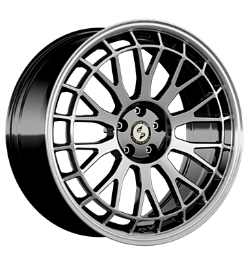 Eta Beta Eta Beta Unit Black matt lip spokes pol. 9.5 × 21.0