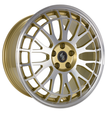 Eta Beta Eta Beta Unit gold lip spokes polish 8.5 × 19.0