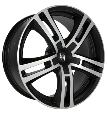 Eta Beta Eta Beta Uriel black matt polish - black cap 9.0 × 20.0
