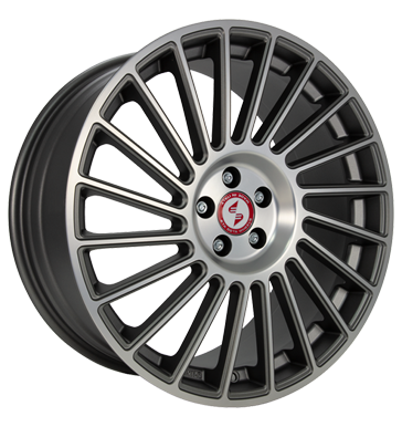 Eta Beta Eta Beta Venti-R antracite matt full polish 8.5 × 19.0