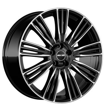 EAN 8002000040910, GMP COVENTRY BLACK DIAMOND, 9.5x21 ET:49 5/120.00 ML:72.6