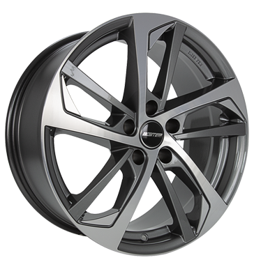 GMP GMP Katana anthracite diamond 8.0 × 18.0