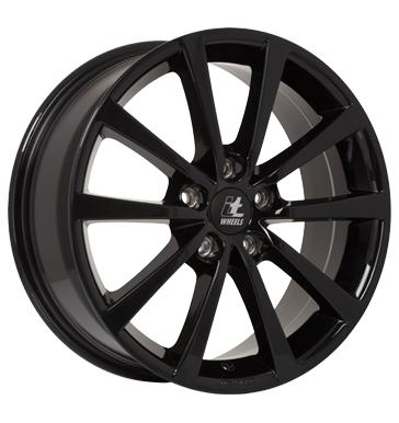 EAN 4050409002774, ITWHEELS ALICE GLOSS BLACK, 7x17 ET:40 5/112 ML:66.5