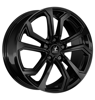 it Wheels it Wheels Ella gloss black 7.5 × 17.0